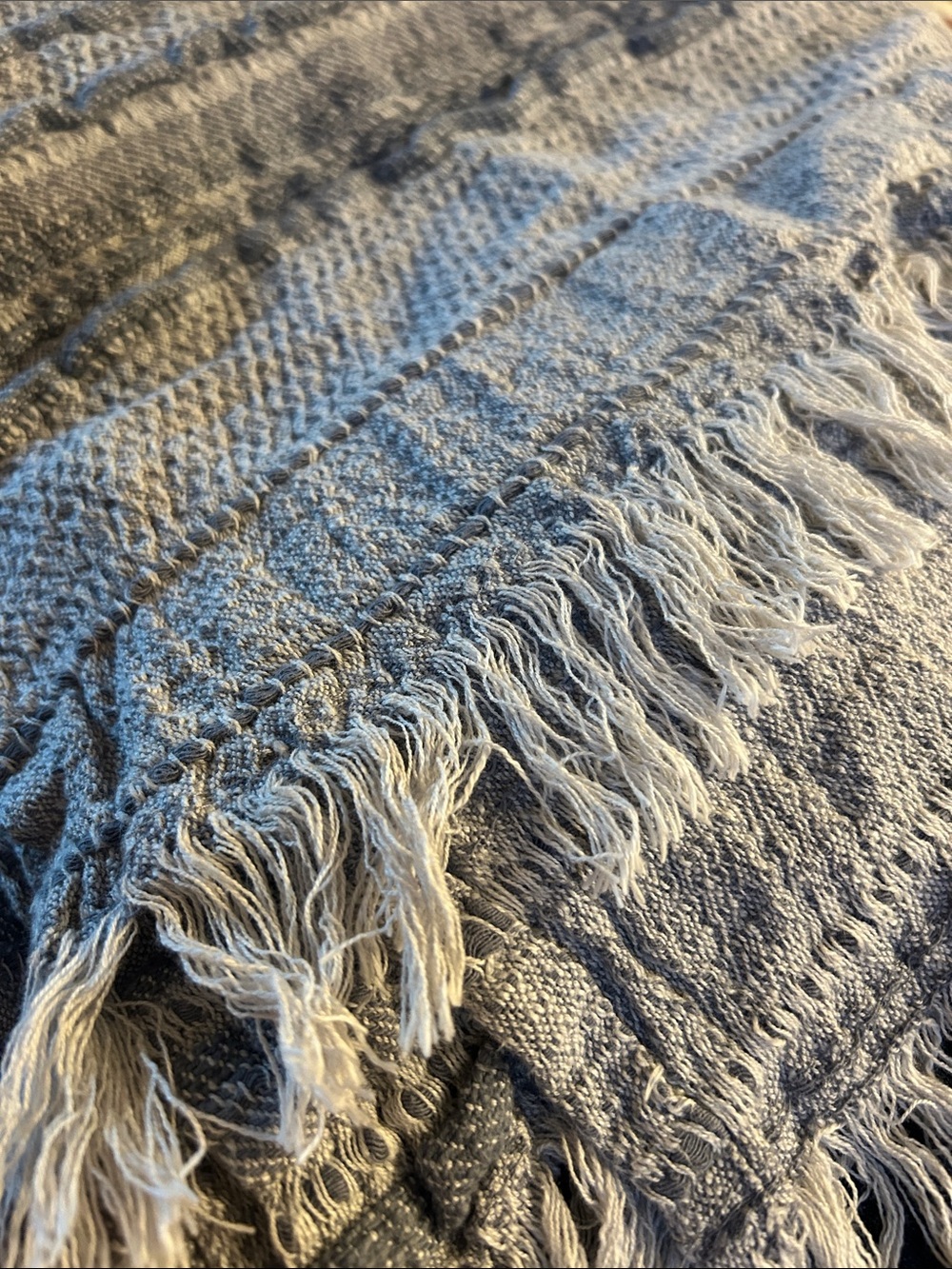 Magnolia Hearth and Hand Cotton Throw blanket